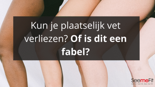 Plaatselijk vet verliezen
